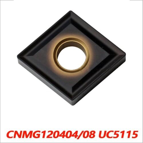 100% Original CNMG120404 UC5115 CNMG120408 10pcs CNC lathe Insertion Carbide Insert Imported From Japan Efficient And Durable