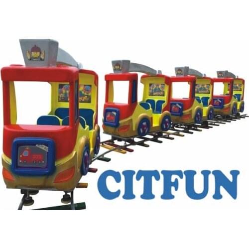 16 Players Childrens best love Fire Engine Amusement park train ,track electric train HC-005B