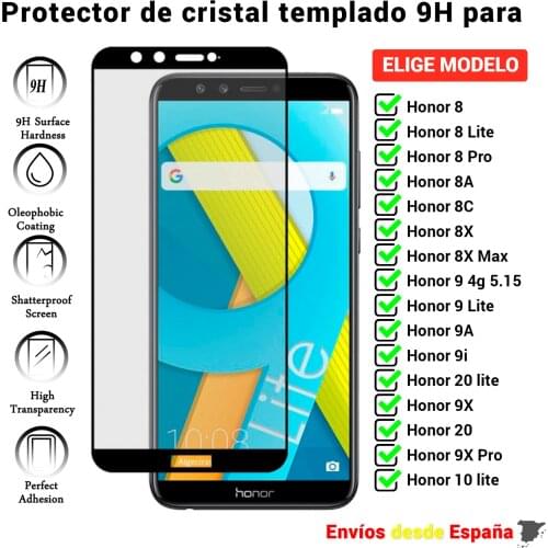 3D full screen Protector for Huawei Honor 8 8A 8C 8X 9A 9i 9X 10 20 Max Lite Pro 4g 5.15. Black