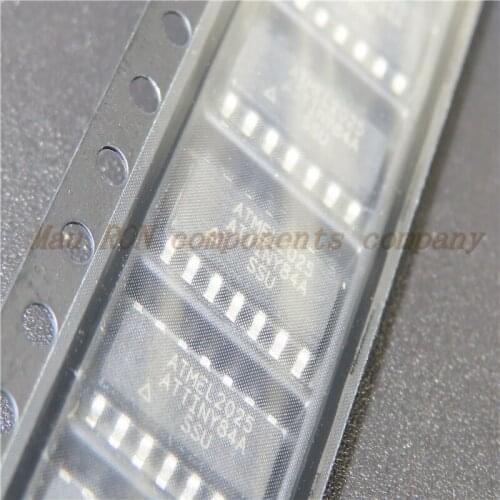 5PCS/LOT ATTINY84A ATTINY84A-SSU SOP-14 8-bit embedded-microcontroller chip New In Stock