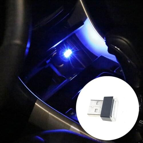 Car Universal USB LED Decorative Light Auto Parts for Honda CRV Accord Odeysey Crosstour FIT Jazz City Civic