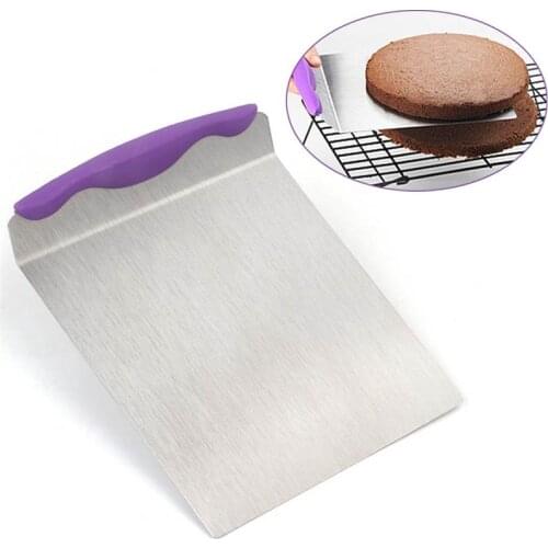 Large Cake Lifter Spatula Server Dessert Bread Pastry Transfer Stainless Steel Pizza Dough Scraper Cutter Baking Cake Shovel