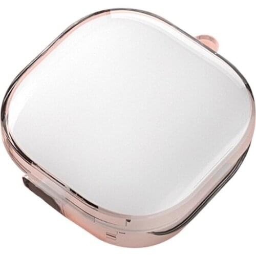 H054 Case Cover Compatible with QCY T13 Wireless Earbud Charging Case with Keychain Protective Transparent TPU Full Cover