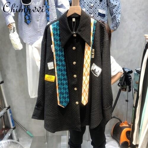 Chimavvi Womens Black Shirts