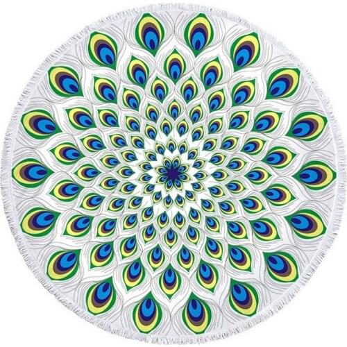 Color feather pattern large beach towels miraculous microfiber towel Bath towels Bath towel Towel beach Beach cover up For home