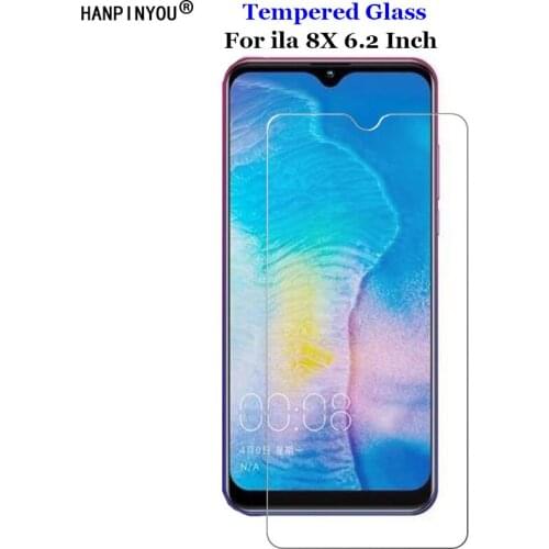For ila 8X 6.2" Clear Tempered Glass 9H 2.5D Premium Screen Protector Protection Film