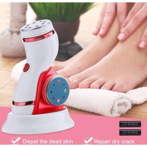 Electric Foot Pedicure Smooth Heels Callus Remover Feet Roller Grinder Machine Dead Skin Removal TK-ing