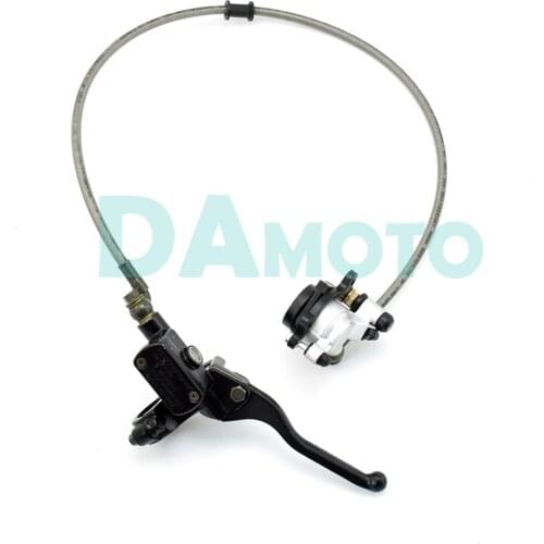 Hydraulic Front Disc Brake Caliper System Pads for 110cc-150cc PIT Trail Dirt Bike Motorcycle parts