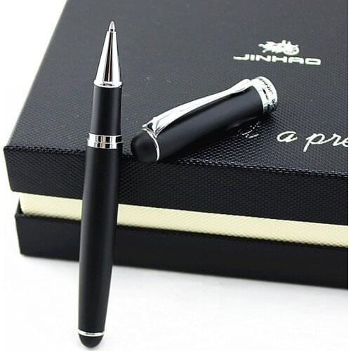 JINHAO 750 Fashion Design Business roller ball pen Writing Gel Pen High Quality School Student Writng Ballpoint Pen Gift