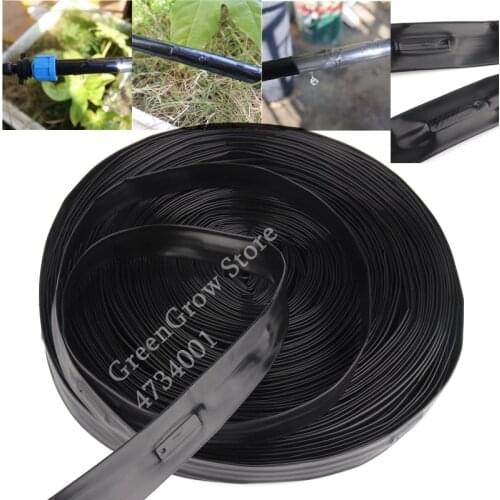 50/25m 16*0.2mm Space10~40cm Patch Type Irrigation Drip Tape Agricultural Greenhouse Farm Water Saving Irrigation Rain Drip Hose