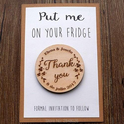 Laser cut Thank you save the date wholesale laser cutting wedding initials invitation cards,Wedding Keepsake Magnet