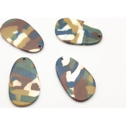 New Arrival! 35x21mm 100pcs Acetic Acid Oval Shape Charm for Earrings DIY Making Parts,Jewelry Accessories Findings & Components