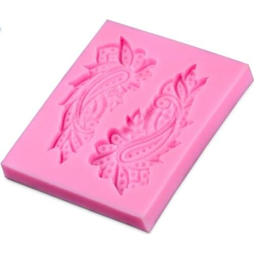 New Arrival Peacock Feathers Shaped 3D Silicone Cake Fondant mold, Cake Decoration tools, soap, Candle Moulds D276