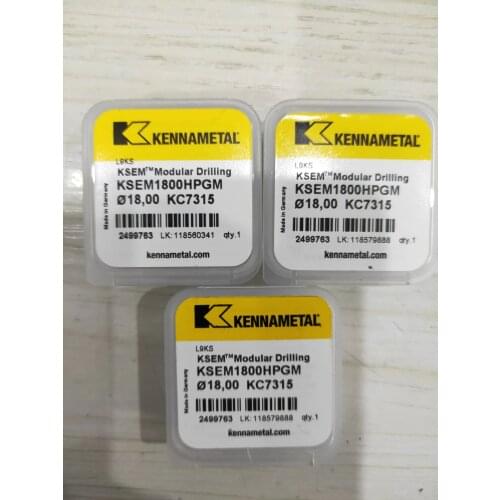 ORIGINAL 2PCS CARBIDE INSERT KSEM1800HPGM KC7315