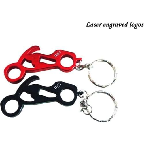 Promotion gift mental sport motorylce shape opener bottle/Coloful aluminum alloy promotion gift beer tool/best for bar