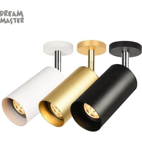 Modern GU10 5W led ceiling spotlights lamp, replaceable bulb LED spotlights, dressing room/restaurant/colothing store spotlights