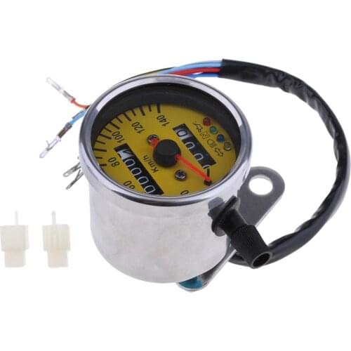 60mm Motorcycle Universal LED Backlight Odometer Speedometer Digital Gauge