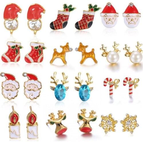 WANGLUFEI Stud Earrings