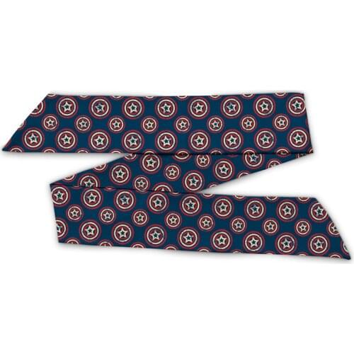 Five-pointed Star Circle Women Scarf Ribbon Scarves Hair Band Holiday Style Scarfs Choker Riband Accessories KCJ143 ( 2 pcs )