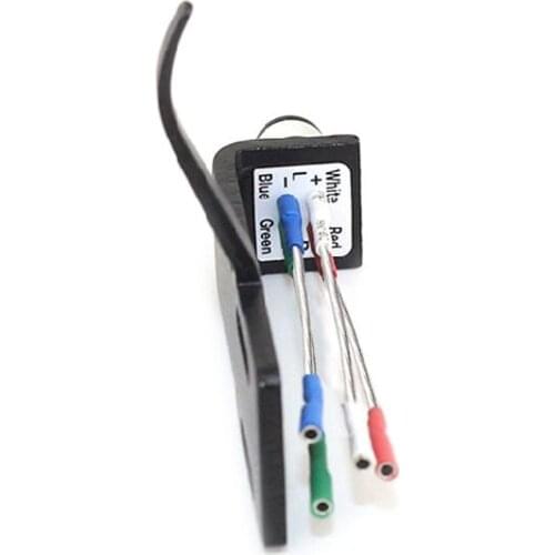 4PCS Universal Silver Leads Wires Header Wire Cable 40mm for 1.2-1.3mm Pins Turntable Phono Headshell Tonearm R9UA