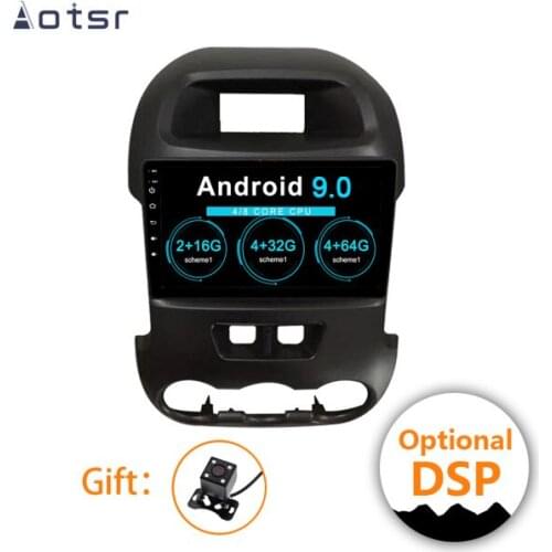 AOTSR Android 9.0 / 10.0 DVD Player For Ford Ranger/F250 2011-2014 Car GPS Navigation DSP Bluetooth IPS Screen Radio