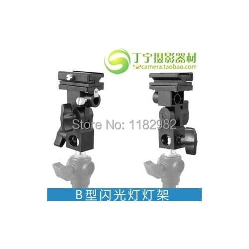B Type Flash Shoe Umbrella Holder Swivel Light Stand Bracket For Camera Flash Of Photography Studio