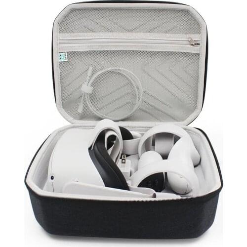 EVA Portable Bag for Oculus Quest 2 VR Glasses Storage Case Shockproof Shell Anti-scratch Lens Protection Cover Accessories