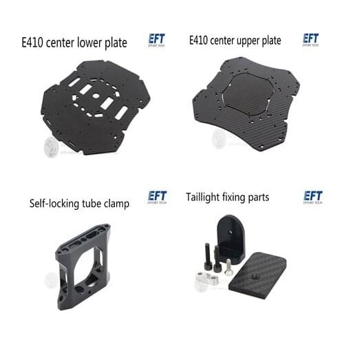 EFT E410 waterproof agricultural spraying drone repair parts center plate for E410 DIY Plant drone Parts