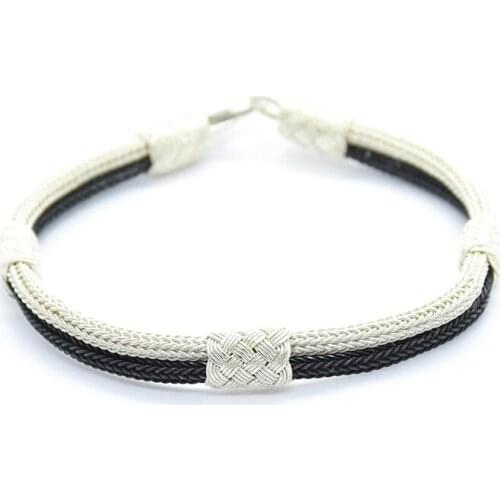 KSG Unisex 1Pc Bracelet Fine Silver Woven Chain Casual Jewelry Kazaziye Men Bracelet Womens Bracelet Special Day Gift Bangle