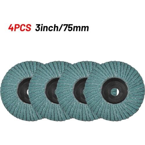 Flap Sanding Disc 3pcs 75mm 3Inch Angle Grinder Discs Metal Grinding Wheel Zirconium Corundum For The Home Workshop