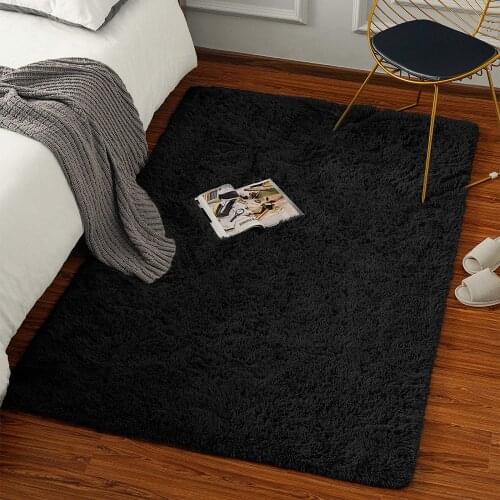 Fluffy Area Rug Furry Carpet Shaggy Throw Rug for Room Fuzzy Plush Rug Home Decor Kids Rugs Play Mats Modern Shag Floor Carpet