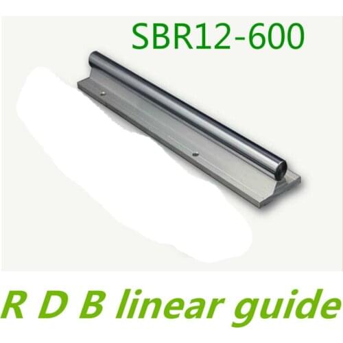 SBR12 12mm linear rail linear guide SBR12 L600mm for cnc parts working with SBR12UU