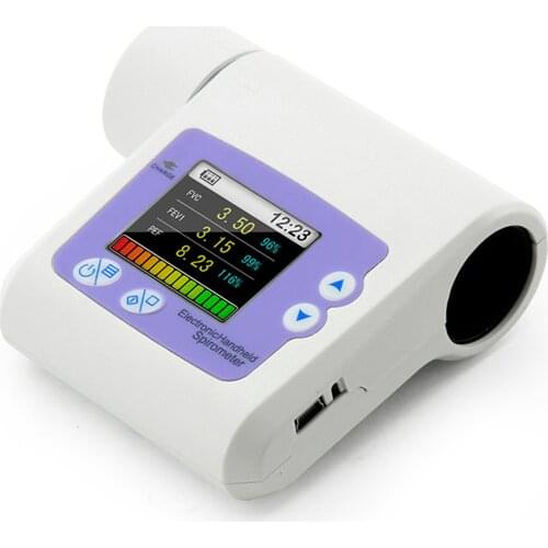 CONTEC SP10 Spirometer Lung Breathing Diagnostic Vitalograph Spirometry Micro Incentive Volumetric System PEF FEV1 FEF
