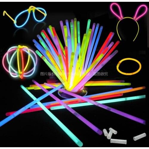 Ot Glow Sticks Bulk Glowsticks Hot sell multicolor optional wholesale luminous rod luminous bracelet Glow in The Dark Toy