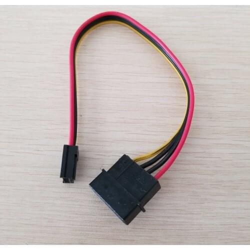 Floopy/FDD to Type D Plus 4Pin to Small 4Pin Power IDE Extension Cable 20cm