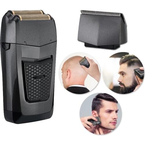 Waterproof 2 in 1 Bald Head Shaver Pro Baldheaded Hair Clippers 0mm Electric Razor for Men Foil Shaver with Electric