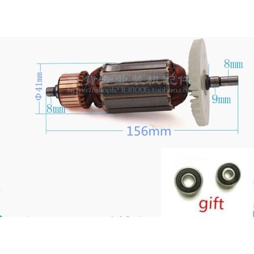 Motor Armature Engine rotor AC220-240V Replacement for HITACHI CM4SB 110 diamond Blade Armature