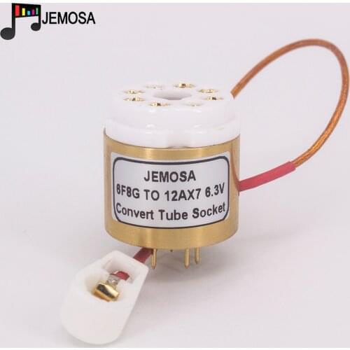 1PC 6F8G 6C8G TO 12AX7 12AU7 12AT7 ECC81 ECC82 ECC83 7025 CV4003 6.3V DIY Audio Vacuum Tube Amplifier Convert Socket Adapter