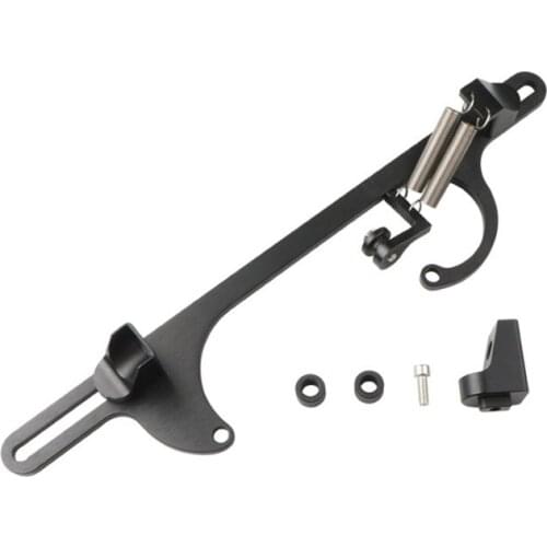 1 Pcs Aluminum alloy 4500 series Black base cable base section throttle cable