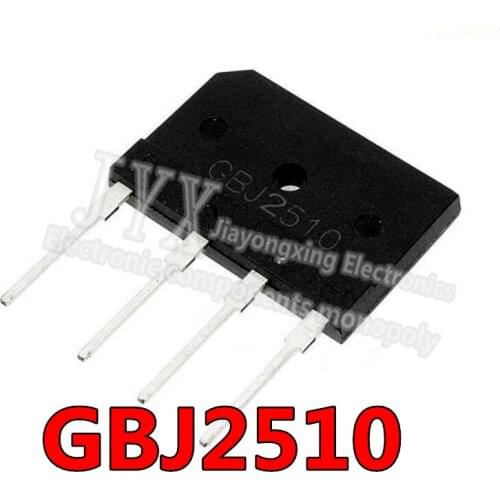 10PCS GBJ2510 GBJ3510 KBU1010 KBU1510 KBP206 KBP210 KBP307 KBP310 KBL410 KBL608 ZIP4 1000V BRIDGE RECTIFIER new and IC