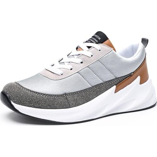 2021 Spring Men Shoes Comfortable Retro Daddy Shoes Low-Top Casual Sneakers Men Large Size Shark Scarpe Uomo Chaussure Homme