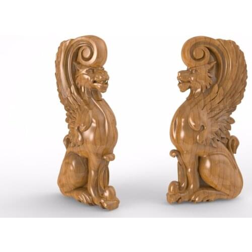 3d STL Furniture Decor Decoration Collection for CNC Router Engraver Machine Relief Artcam D029