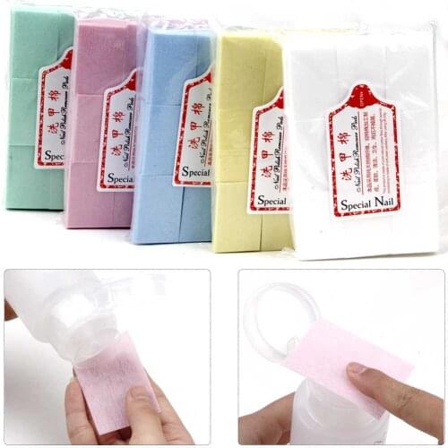 Nail Polish Remover Gel Nail Wipes Nail Cutton Pads Manicure Pedicure Gel Lint-Free Wipes 100%Cotton Napkins For Nails Art Tool