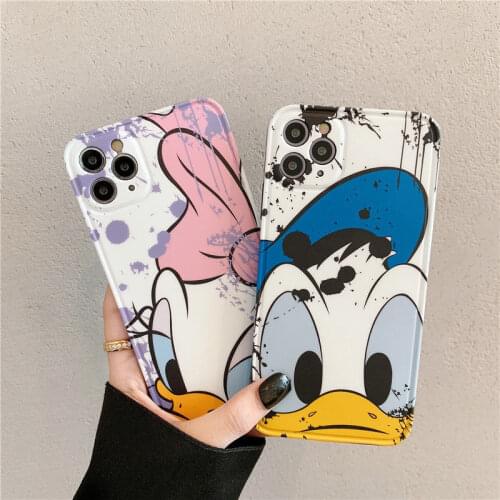 DISNEY 2021 Mickey Case for IPhone 11 12 Pro Xs Max iPhone SE 2020 6 6S 7 8 Plus Cute Phone Case 360 Full Cover