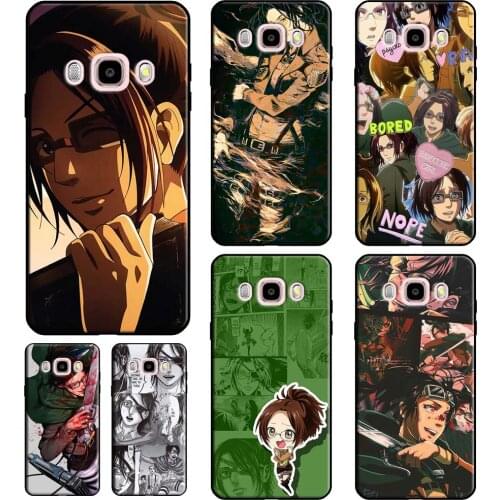 Hange Zoe Attack on Titan Anime For Samsung Galaxy J1 J3 J5 J7 2016 A6 A8 J4 J6 Plus J8 A7 A9 2018 A3 A5 2017 Phone Case