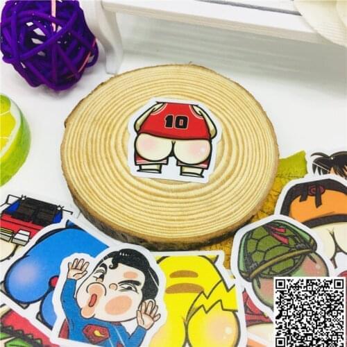 40 pcs Anime all kinds Stickers for Car Styling Bike Motorcycle Phone Laptop Travel Luggage Cool Funny Sticker Bomb Decals