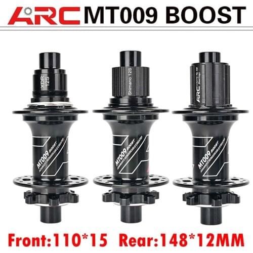 ARC MT009 Bicycle hub BOOST 148*12 110*15MM DEORE XT M8100 M7100 M6100 hub 12 speed Hub 32H MTB Bike MICRO SPLINE Hub XD 12S