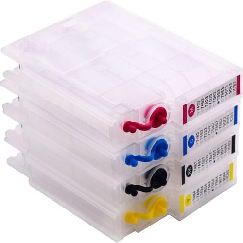 Europe T04B T04B1-T04B4 Refill Ink Cartridge with Chip for Epson WorkForce Pro WF-C8690 WF-C8610 WF-C8190 C8690 C8190 C8610