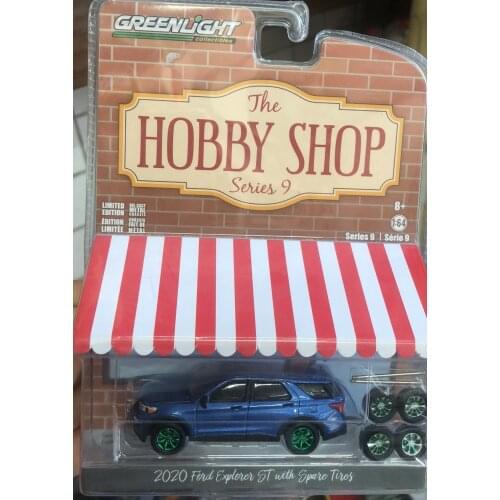 GreenLight 1:64 scale 2020 Ford Explorer ST w Tires Collection metal diecast car toys
