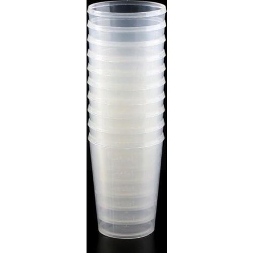 Kitchen Transparent Scale Cup Kitchen Measuring Cup Glue Resin Grips Tool DIY Jewelry Practical With Silicone Clear Make Sc P3O6